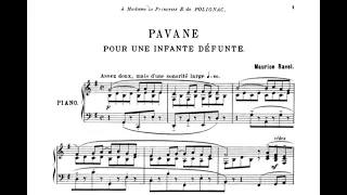 M. Ravel - Pavane pour une infante défunte (Ravel)