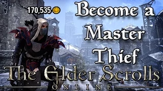 Become a MASTER THIEF to MAKE MONEY in ESO! (Elder Scrolls Online Quick TIps for PC, PS4, and XB1)