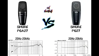 Shure PGA27 ve Shure PG27 Studyo Mikrofon Karşılaştırma #147