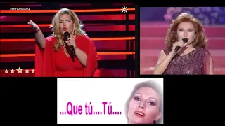 "Déjala correr".  Tamara Jerez y Rocío Jurado