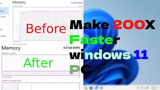 How to Make Windows 11  200% faster than before | Andromiser