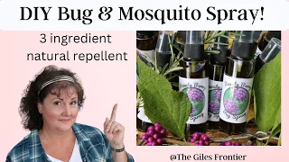 Best DIY mosquito spray | Homemade bug spray | How to Make Beautyberry insect repellent spray |