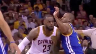 Andre Iguodala Defense on LeBron - 2015 Finals Game 6