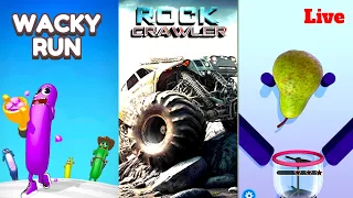 Wacky Run,Rock Crawler,Good Slice Live #atoz#bestAndroidGames#casualGames#
