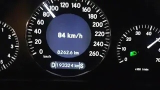 Mercedes w211  e280 (0-100km)