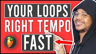 How To Make Any Loop Fit, FAST(How To Sync Samples To Project Tempo In FL Studio 20)
