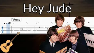 Hey Jude - Guitar Solo Tab Easy