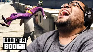 SOB Reacts: Trevor Throws Everyone Off The Bridge l A GTA V Meme by WackyW3irdo Reaction Video