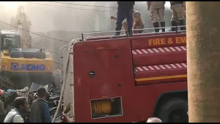 Latest News - Fire accident in Jorhat, Assam Marwadi Patti 21-12-2022