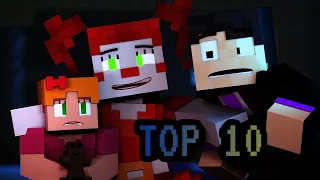 TOP 10 песен FNAF_MAINCRAFT+бонус