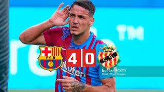 Barcelona vs Gimnastic Tarragona 4-0 Highlights & Goals 21/07/2021 HD