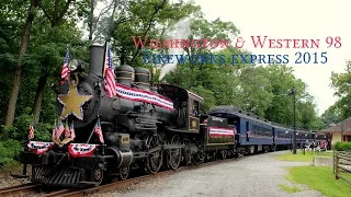 Wilmington & Western #98: Fireworks Express 2015