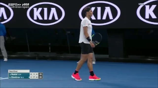 Nadal vs Dimitrov - Australian Open 2017 SF ( Highlights HD 720p60)
