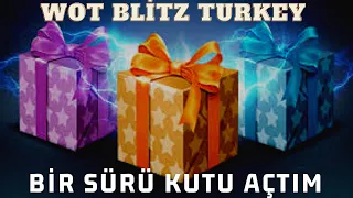 World Of Tanks Blitz - Toplu Kutu Açılımları Neler Çıktı Neler 🎉🎉😂👀😎