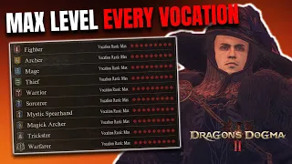 I Maxed Out EVERY VOCATION in Dragon's Dogma 2 So You Don't Have To... (DD2 Vocations Ranked)