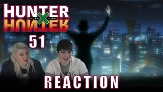 Hunter X Hunter 51 A X BRUTAL X BATTLEFIELD reaction