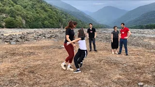Девушки Танцуют Кайф Класс 2020 Лезгинка С Красавицами В Горах На Кавказе ALISHKA  Чеченская Музыка