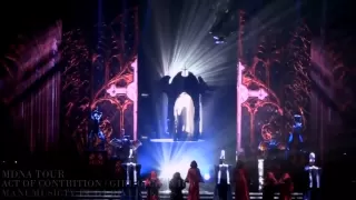 Madonna intro + Girl Gone Wild NEW VERSION) MDNA Tour EUROPE Bluray