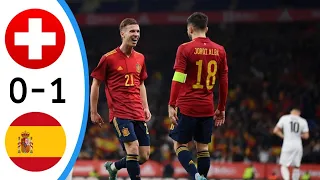 Swiss VS Spain (0-1) Highlight & All Goal UEFA Nation League 2022