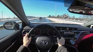 2018 Toyota Camry XSE - POV Test Drive (Binaural Audio)