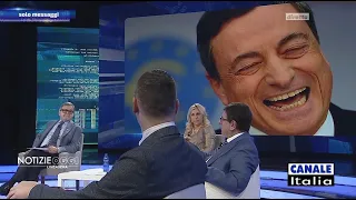 Valerio Malvezzi: "Draghi ha difeso l'euro, non il cittadino italiano" | Notizie Oggi Lineasera