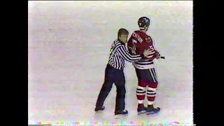 Chicago Blackhawks St. Louis Blues Apr. 16, 1982 Game 2 1st & 2nd Period Highlights