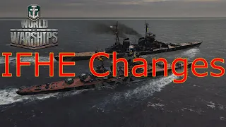 World of Warships- IFHE Changes