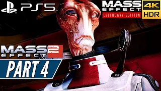 MASS EFFECT 2 LEGENDARY EDITION (PS5) Walkthrough Gameplay PART 4 [4K 60FPS HDR] - No Commentary