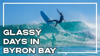 Mid Length Surfboard Surfing - Byron Bay Australia 🏄‍♂️ | Stoked For Travel