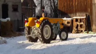 Zima 2012 Nowy nabytek. Dźwięk ursusa c-360 3p po remoncie.