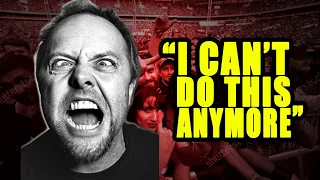 LARS ULRICH LOSES HIS COOL IN FRONT OF THE CAMERA/ GETS REALLY ANNOYED - A HAPPY METALLICA PART 4