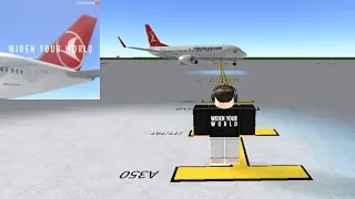 FLIGHT HOST | Turkish Airlines - Boeing 737 | ROBLOX