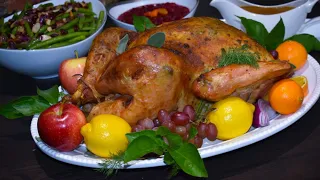 How To Bake The Perfect Thanksgiving Turkey. A step by step guide to a juicy and flavorful turkey.