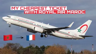 Royal Air Maroc | Casablanca 🇲🇦 to Paris CDG 🇫🇷 | Boeing 737-800 | The Flight Experience