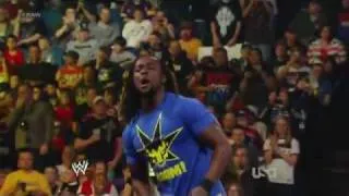 WWE RAW Kofi Kingston & R-Truth vs Primo and Epico 20.02.2012.русс,озв от 545TV