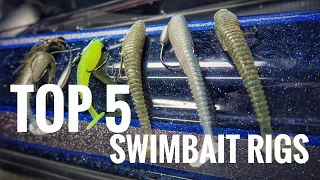 Top 5 Paddletail Swimbait Rigs + (SECRET SWIMBAIT RIG)