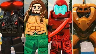 LEGO DC Super Villains - All Aquaman Movie DLC Characters