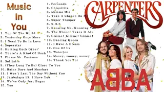 ABBA, The Carpenters Non Stop Love Songs ♫ The Ultimate Love Song Collection