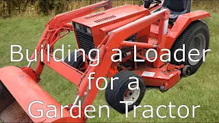 Building a Loader for a Garden Tractor  - Phase 1: Rebuilding the Front Axle