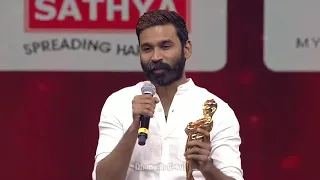 Dhanush's best speech at vikatan awards - whatsApp status