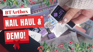 BTARTBOX HAUL AND DEMO | How To Apply Soft Gel Nail Tips