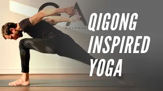 Qigong Tai Chi Inspired Yoga Flow | 15 Minute Mindful Yoga