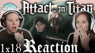 Forest Of Giant Trees | ATTACK ON TITAN | Reaction 1X18