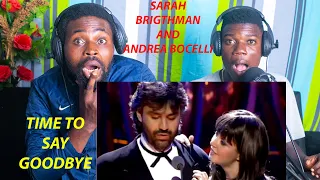 Sarah Brightman with Andrea Bocelli Time to Say Goodbye Performance Reaction