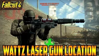 Fallout 4 Wattz Laser Gun Location (Xbox One Mod)