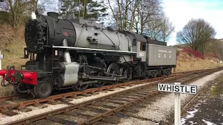 KWVR Keighley & Worth Valley Railway Steam Gala March 2018