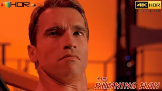 The Running Man 1987 Let's Start Running! SCENE MOVIE CLIP - 4K UHD HDR - Arnold Schwarzenegger 3/11