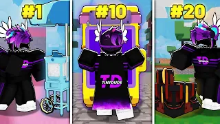 Winning With Every SEASON X MECHANIC in Roblox Bedwars..