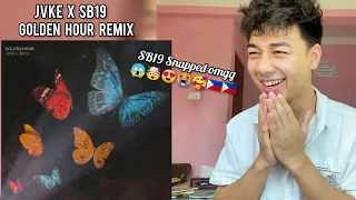 JVKE & SB19 | golden hour - SB19 Remix | REACTION