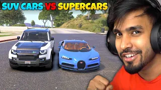 SUPER CARS VS SUV CARS TESTING - TECHNO GAMERZ